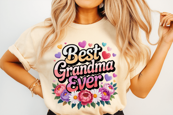 Best Grandma Ever Floral Heart Design: A Designer's Guide