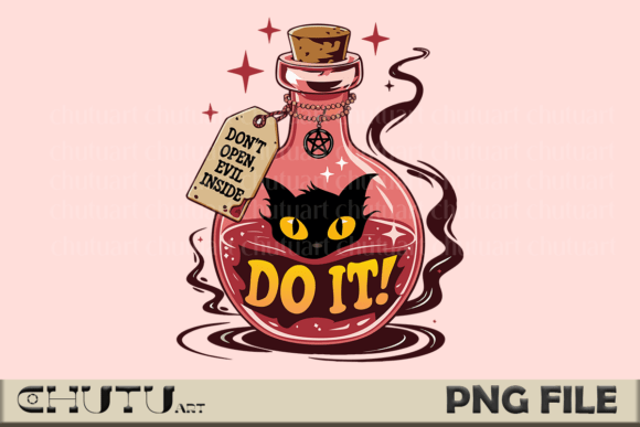 Do It Cat PNG: When Gothic Charm Meets Design Versatility