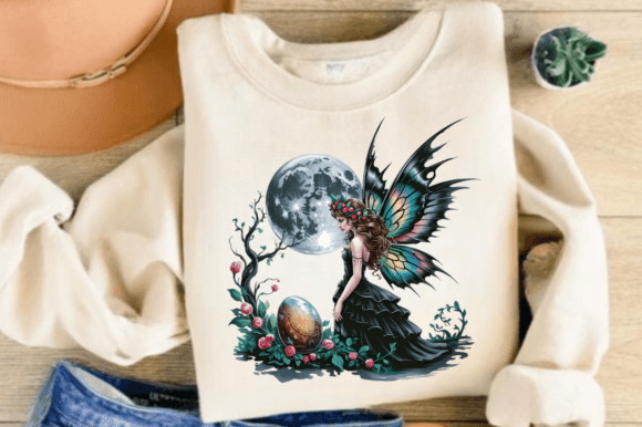 Enchant Your Projects with Cute Fairy Sublimation Clipart