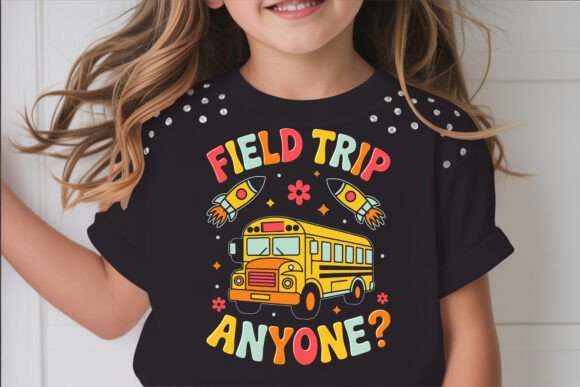 Field Trip School Bus T-Shirt Design: Crafting Visual Magic for Education