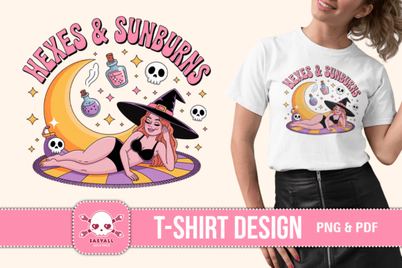 Hexes & Sunburns: A Graphic for Edgy Summer Vibes