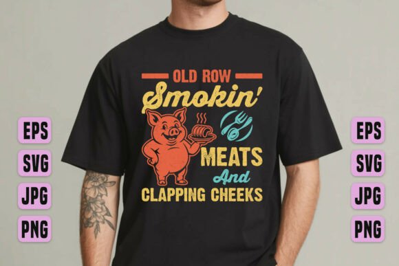 Smokin' Meats PNG Design: Fire Up Your Grill-Themed Graphics